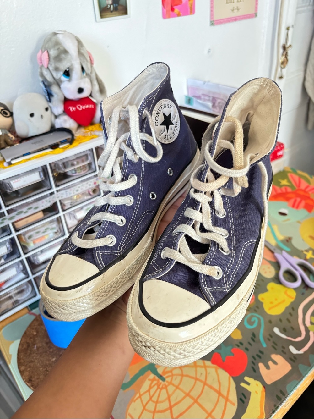 Converse Navy Chuck Taylor’s